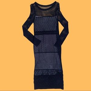 Black Midi dress